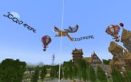 Players can build extremely massive builds in the game (Image via Mojang Studios)